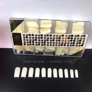 Móng úp , Móng up HSM đủ form nhám sẵn đủ size  từ 0-9 (hộp 500 móng)