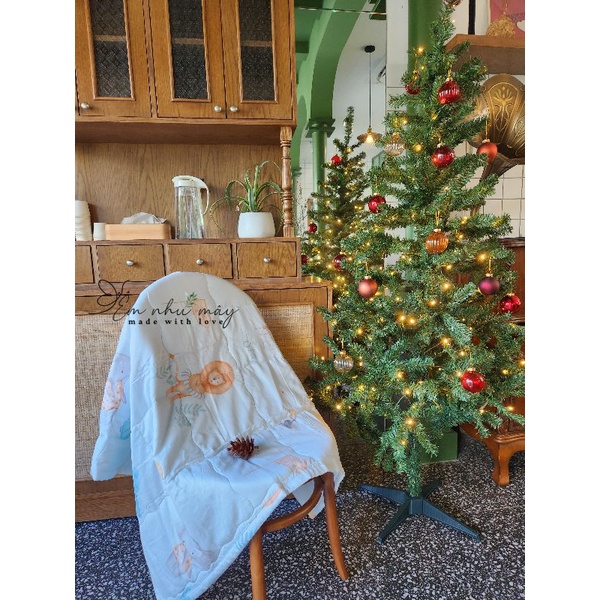 Mền Tencel 40s chần lông vũ cao cấp cho bé size 1mx1m2 và 1m2 x 1m6