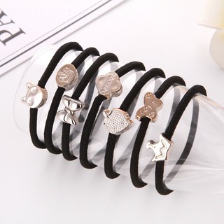 Chun buộc tóc đen | dây buộc tóc hàn quốc đẹp