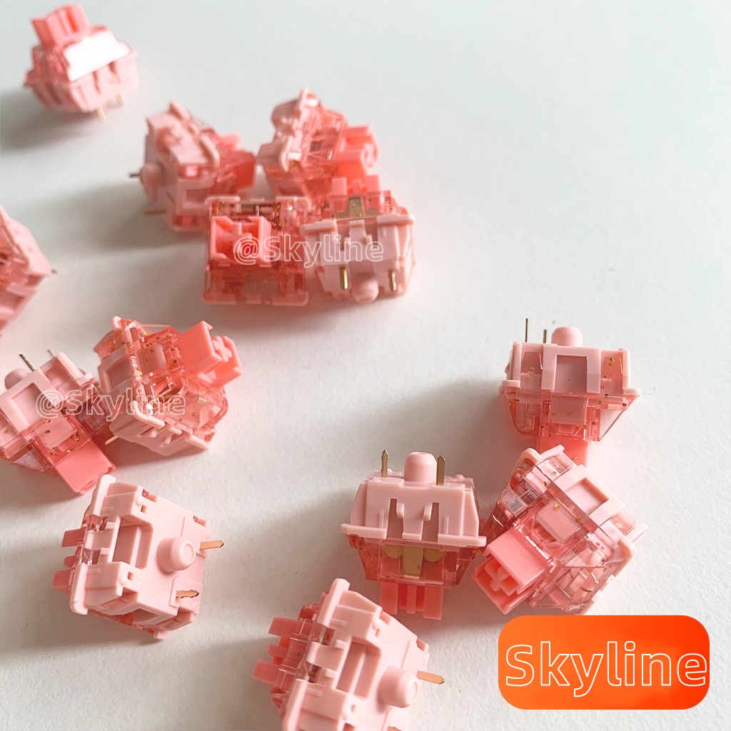 Bộ 10 / 30 Công Tắc Lò Xo Tuyến Tính 53g Chuyên Dụng Cho Bàn Phím Cơ / Chơi Game