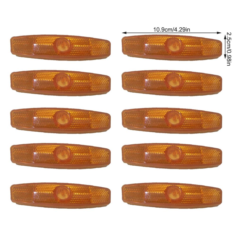 Bộ 10 Dải Phản Quang Chống Thời Tiết Thay Thế An Toàn Cho Xe Đạp