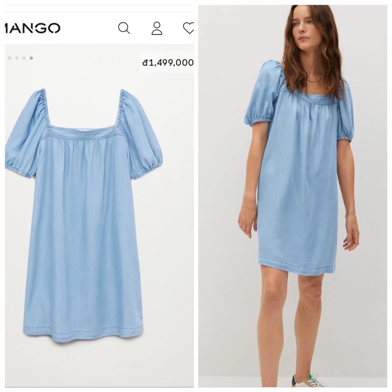 Đầm Mango vợt sale
