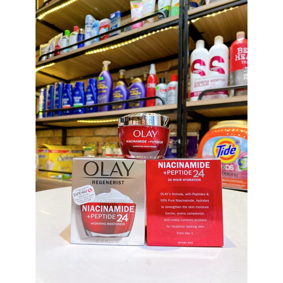 Kem Dưỡng Da Olay Niacinamide + Peptide 24