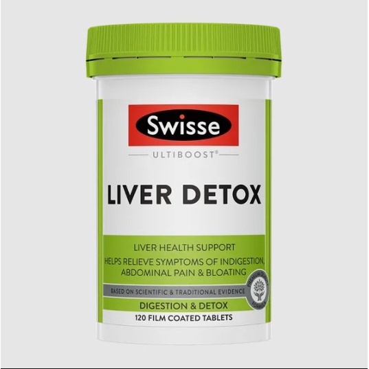 Swisse Liver Detox Thanh lọc gan Úc (120v)