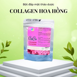 Bột đắp mặt collagen cánh hoa hồng(mask dẻo) (cao cấp) hàng mới, hàng chính hãng