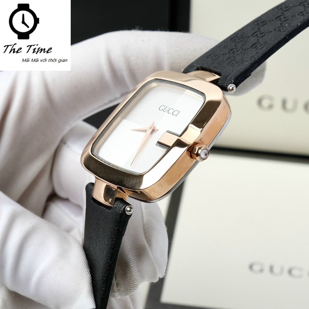 Đồng Hồ Nữ GU.C.C.I Dây Da - Size 35mm