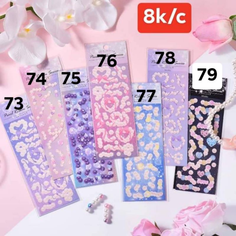 sticker trang trí 8k