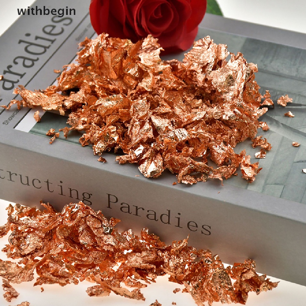 1 Lá Vàng / Bạc 2g Dùng Trang Trí Móng Tay Nghệ Thuật