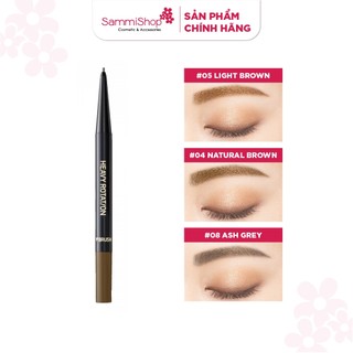 Kissme gel vẽ lót lông mày và kẻ mí mắt heavy rotation gel eyebrow liner