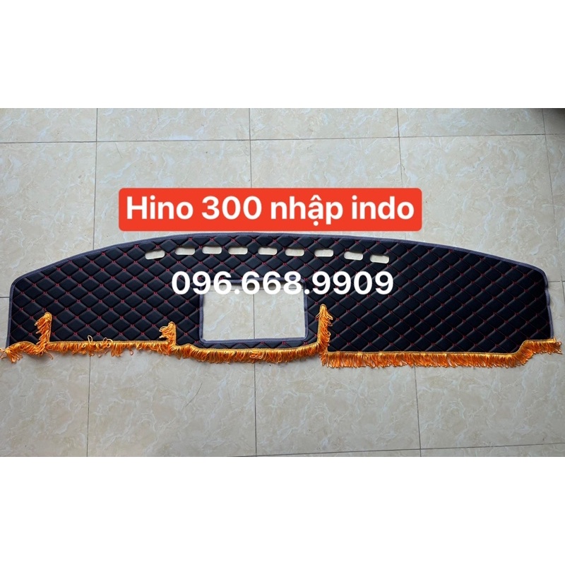 Thảm taplo xe tải 5d màu đen đỏ - inbox loại xe để đặt hàng