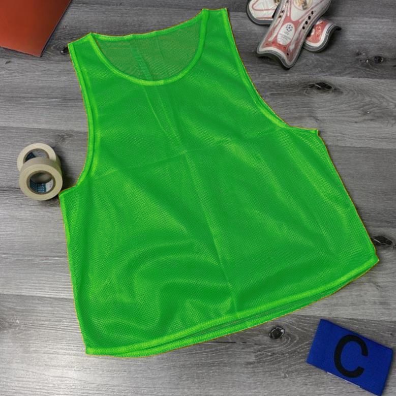 Combo 10 áo Bib, áo tập bóng đá, đá bóng, thể thao, chia đội, free size nhiều màu sắc.