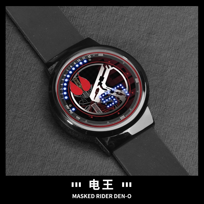 Đồng Hồ Điện Tử Màn Hình LED Cảm Ứng Chống Thấm Nước Hình Kamen Rider