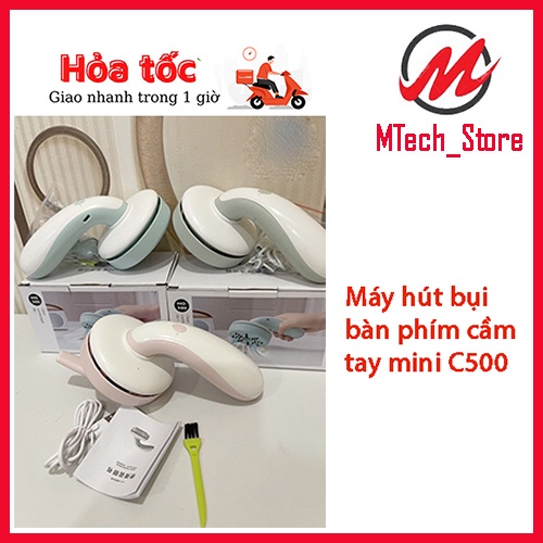 Máy hút bụi cầm tay mini giá rẻ C500-Hút bụi bàn phím nhỏ gọn sạc USB siêu tiện lợi .HÀNG CHÍNH HÃNG