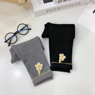 Quần legging cotton bé gái 2-7y