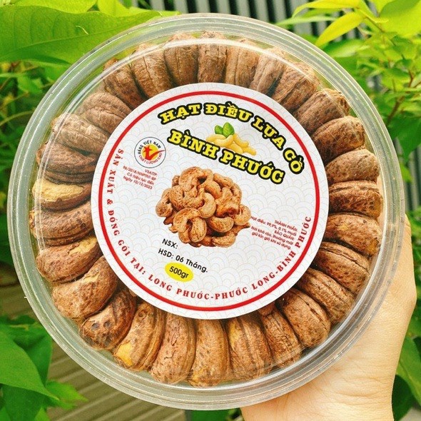 Hạt Điều Rang Muối A Cồ ( 500_Gram ) Đặc Sản Bình Phước - Loại 1