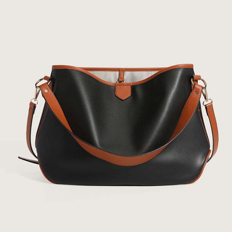 Túi Đeo Vai Bằng Da Mềm Sức Chứa Lớn Thời Trang Cho Nữ