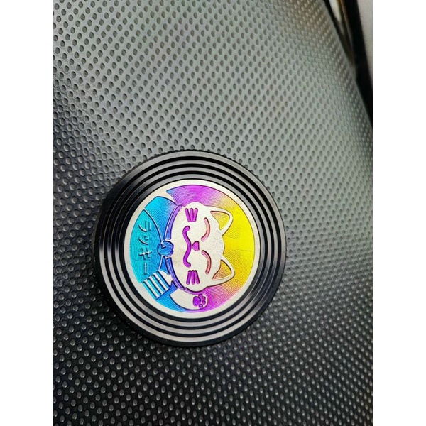 Nắp bình xăng mèo thần tài đủ màu gắn mọi dòng xe