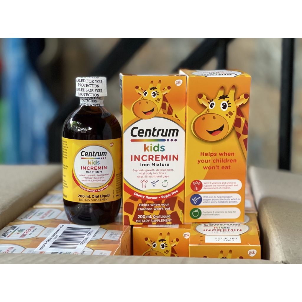 Siro Ăn Ngon Centrum Kids 200ml của Úc