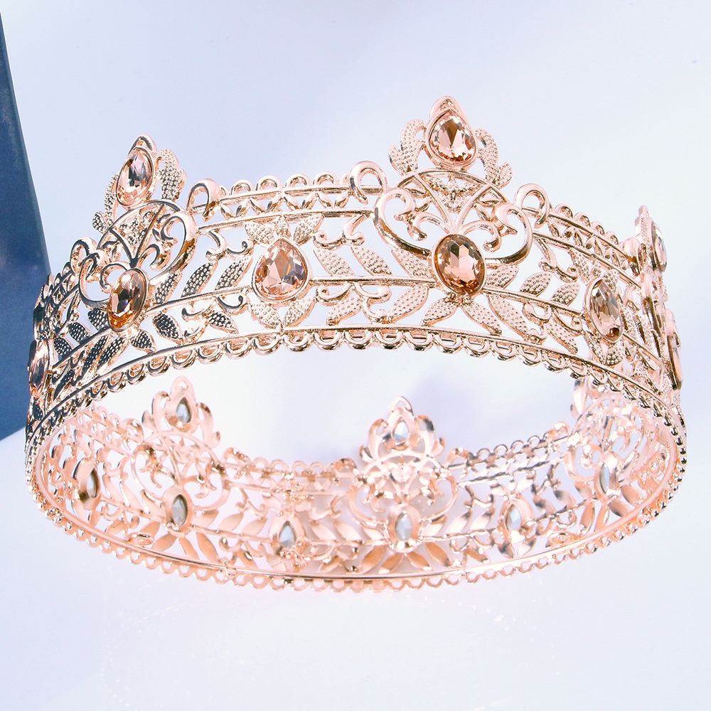 Cài Tóc Hình Vương Miện Vua Vàng Cho Nam