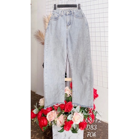 Quần Jean dáng bagi