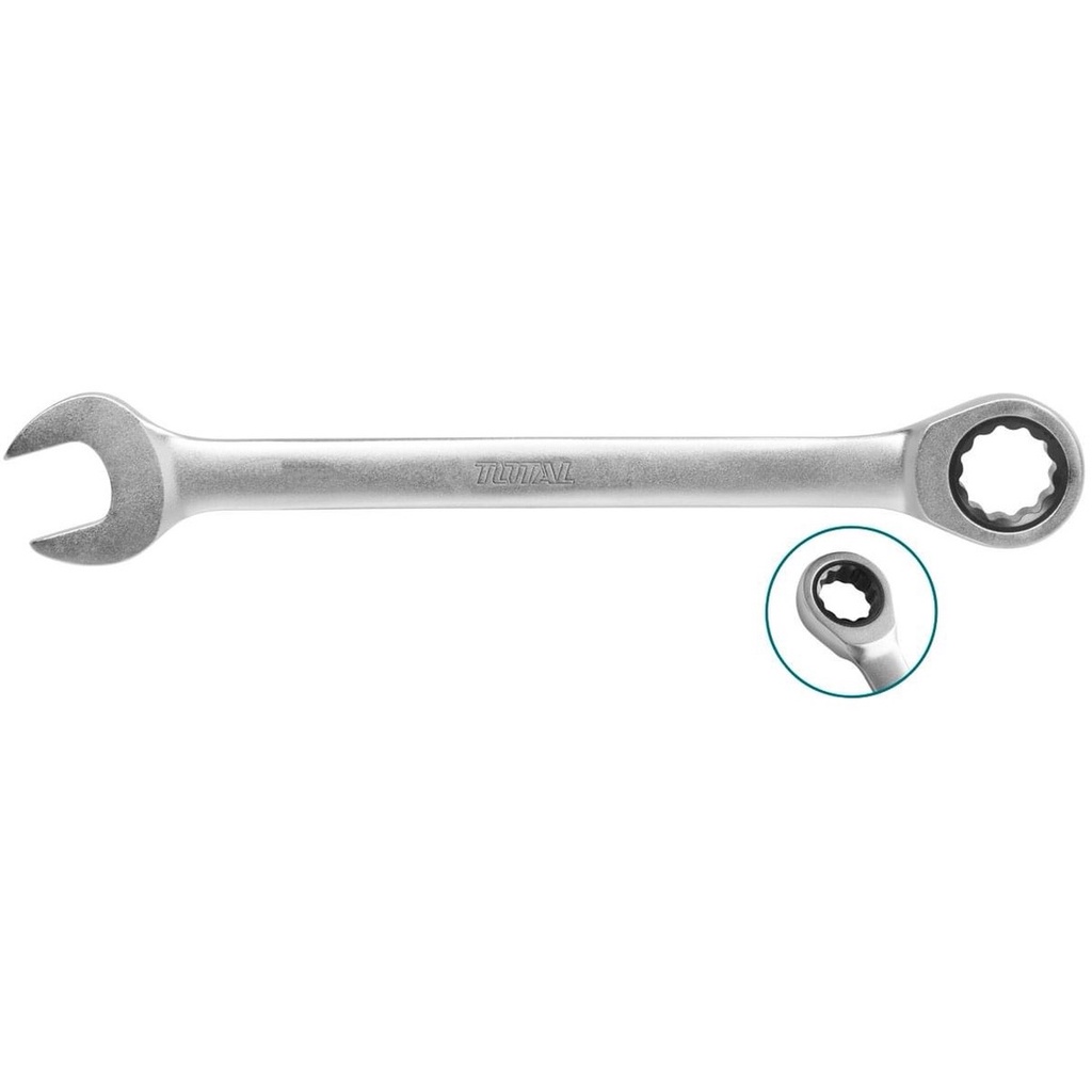 ĐỒ NGHỀ TOTAL Cờ lê miệng vòng 2 chiều Size 8MM -> 19MM