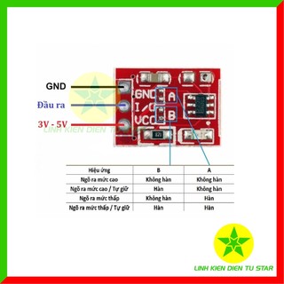 Module Cảm Ứng Chạm Tay TTP223