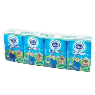 Vỉ 4 hộp sữa tươi tiệt trùng Cô gái Hà Lan 110ml