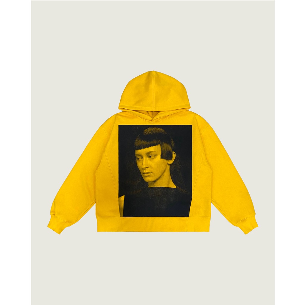 Áo hoodie nỉ bông HBS Graphic Hoodie Yellow