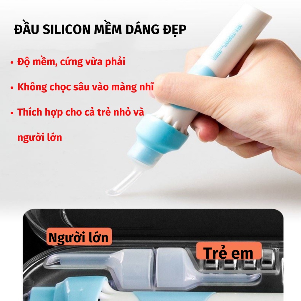 Dụng Cụ Lấy Ráy Tai Bộ Lấy Ráy Tai Có Đèn Cao Cấp Cho Gia Đình Moda.H