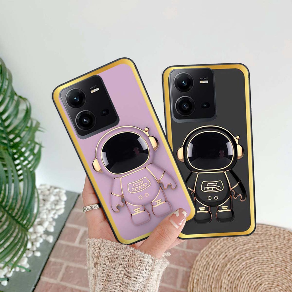 Ốp lưng Vivo V25 5G / V25e in hình hiệu ứng 3D phi hành gia robot đáng yêu, ốp rẻ đẹp