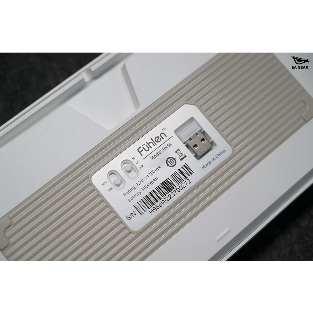 Combo build bàn phím cơ Fuhlen H95S  - EA Gear