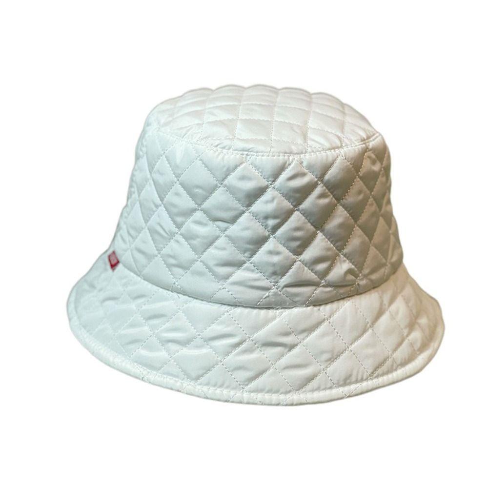 Mũ Bucket Chất Liệu Cotton Siêu Nhẹ Thời Trang Thu Đông Cho Nữ