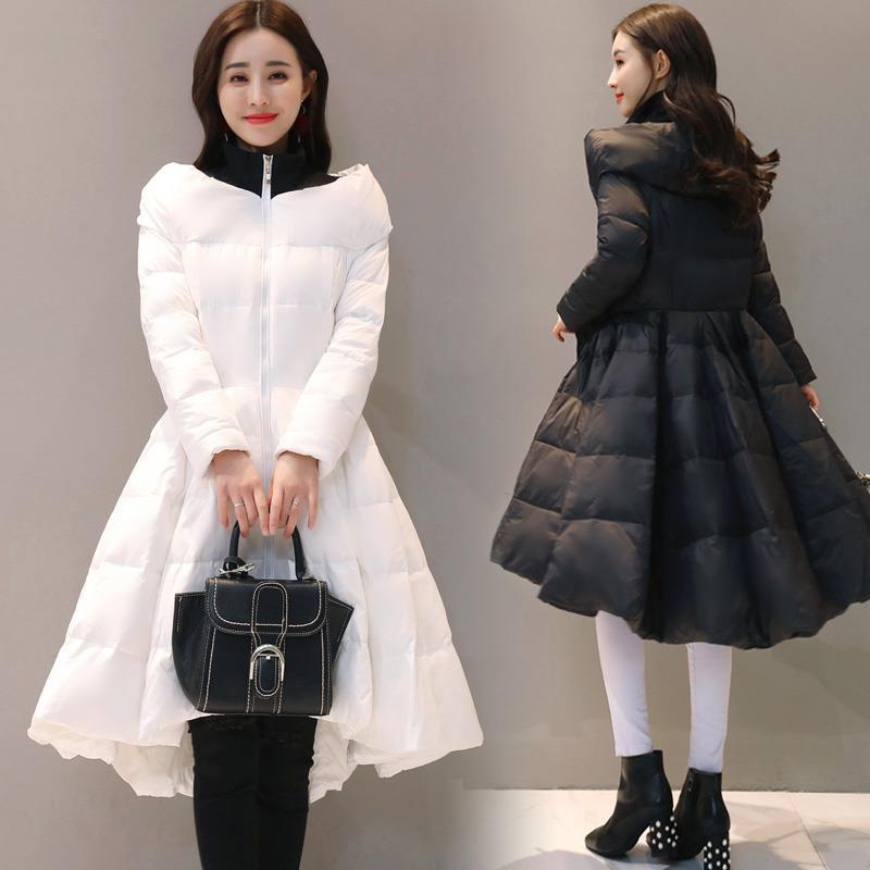 Áo Khoác Đệm Cotton Lông Xù Ôm Dáng Phong Cách Hàn Quốc Thời Trang Mùa Đông 2022 Cho Nữ