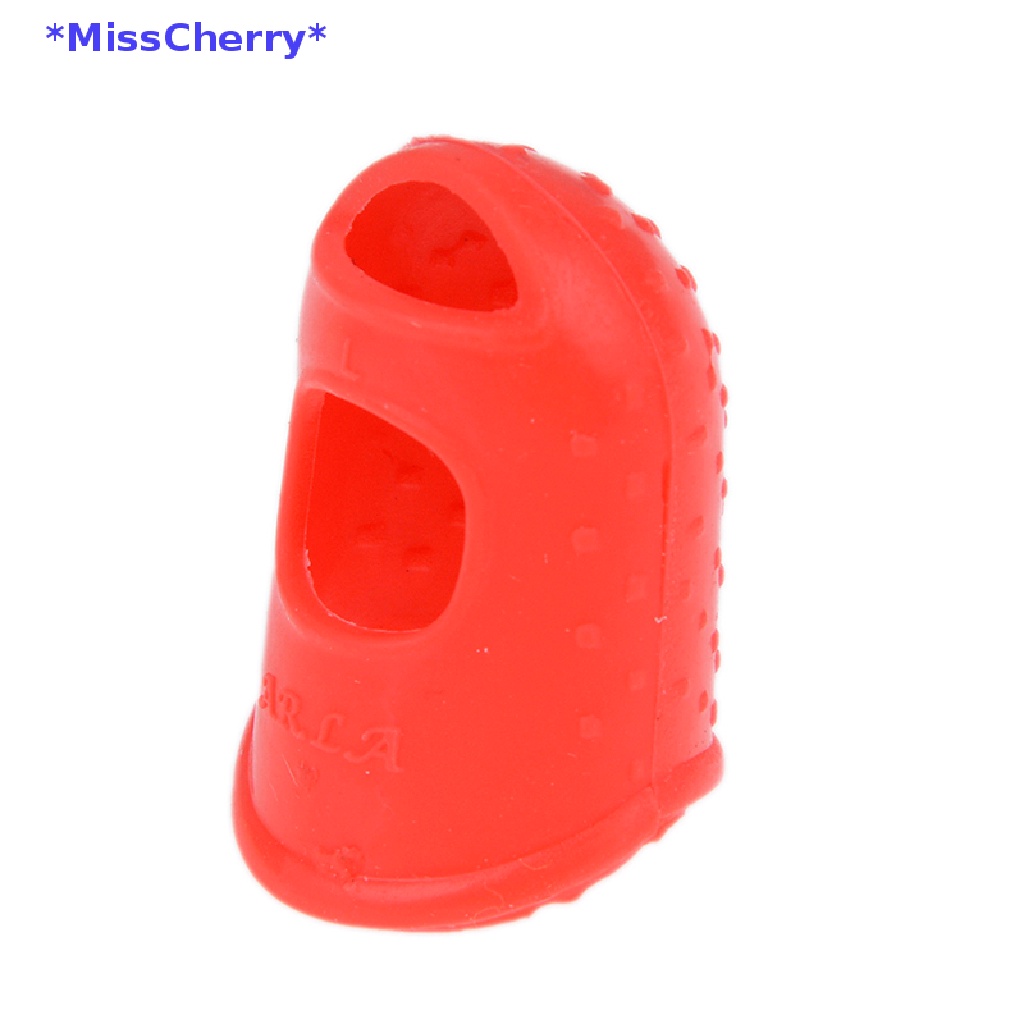 Mchy &gt; Bộ 5 Miếng Silicon Bọc Ngón Tay Chống Đau Khi Chơi Guitar Mới
