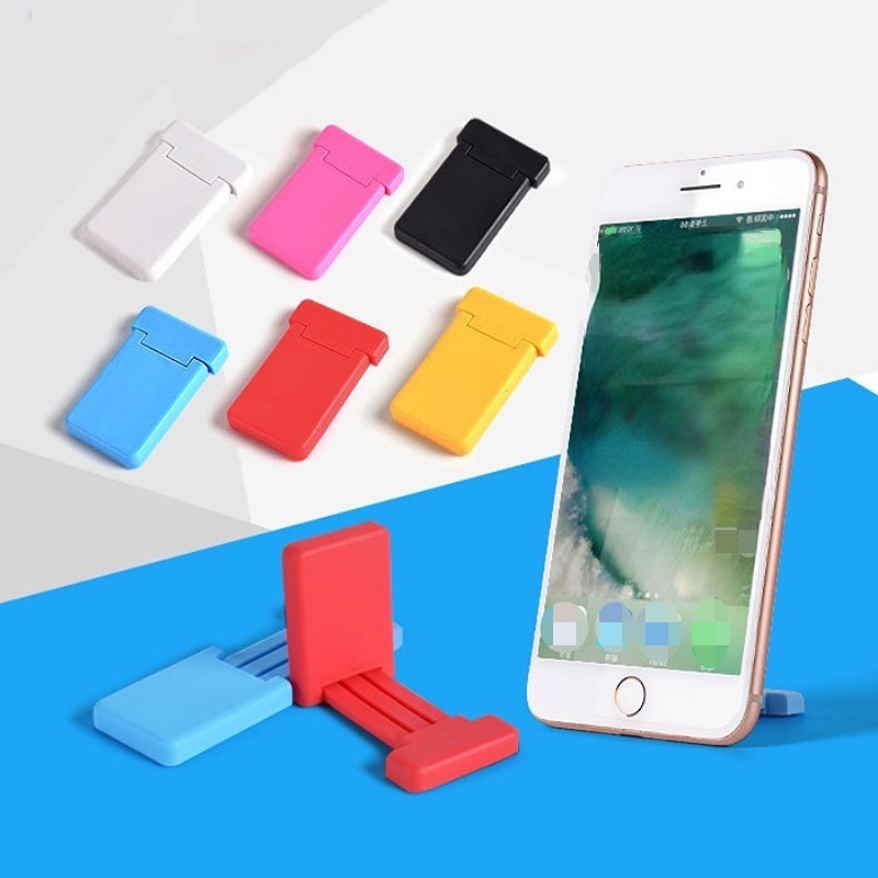 1 Giá Đỡ Điện Thoại Mini Để Bàn Bằng Nhựa Màu Kẹo Ngọt Có Thể Thu Gọn