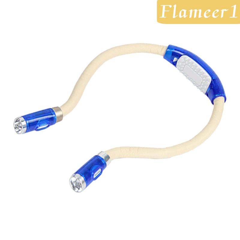 [Flameameer1] Đèn Đọc Sách Đeo Cổ 3 Chế Độ Rảnh Tay Màu Đen