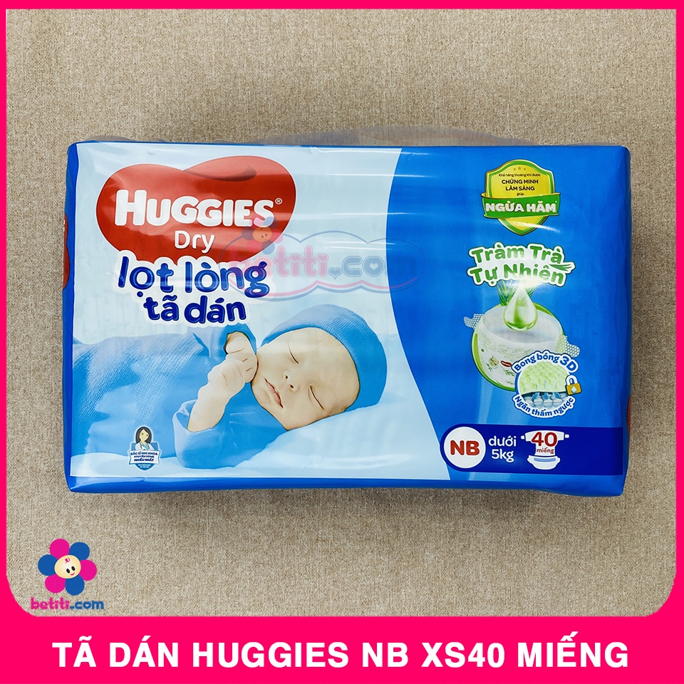 Tã Dán Huggies Newborn XS40 Miếng