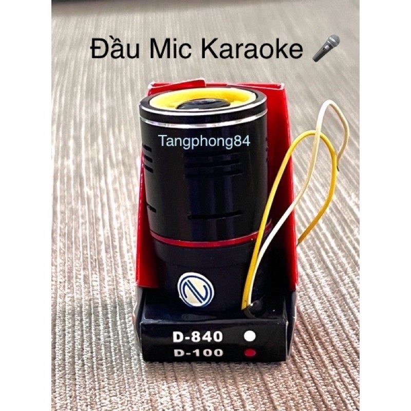 Đầu mic karaoke tốt . cho mic có dây và mic ko dây , giá 1 cái 160k
