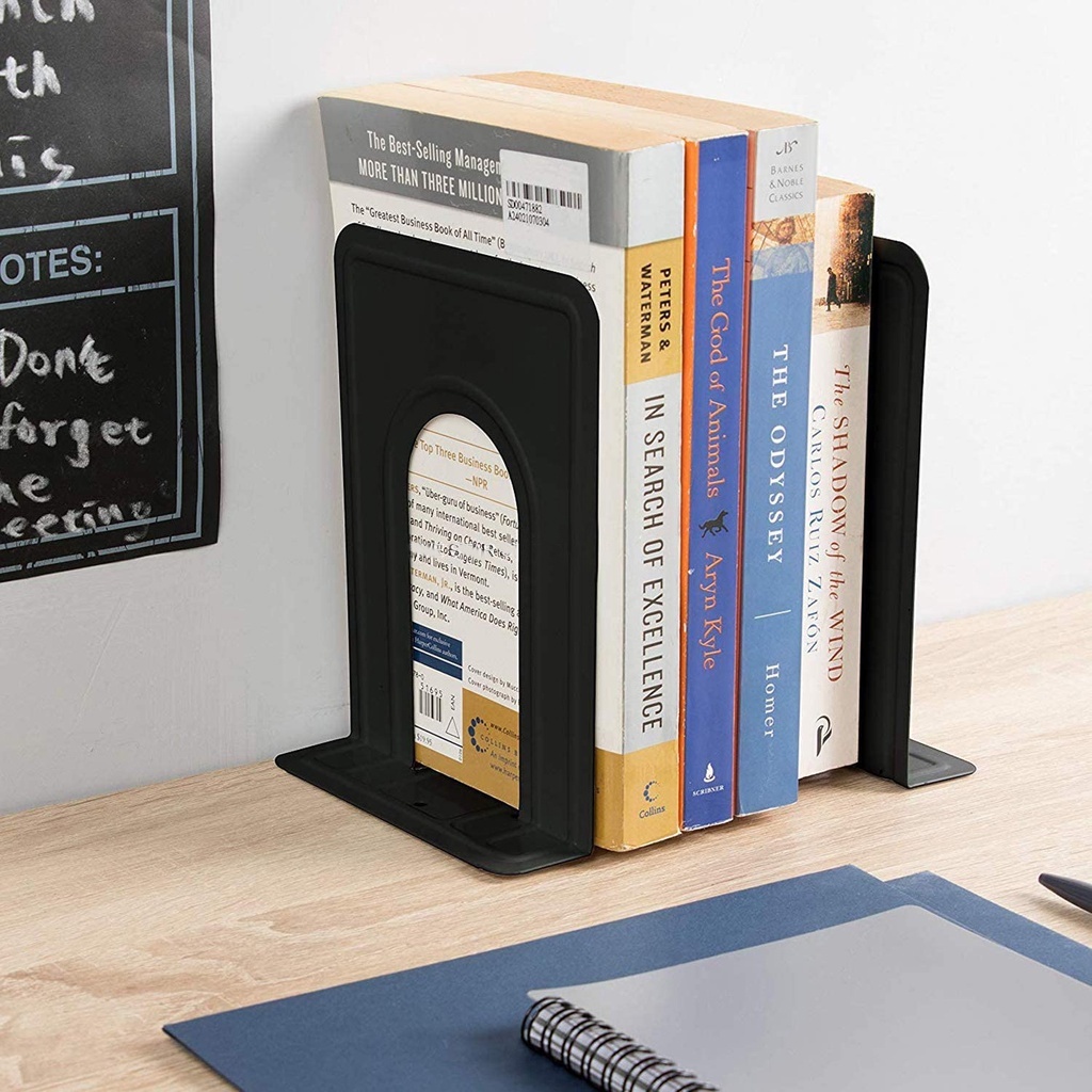 Combo 2 Giá Sách Chữ L, Chặn Giấy, Chặn Sách Decor Bằng Kim Loại Để Bàn Legaxi