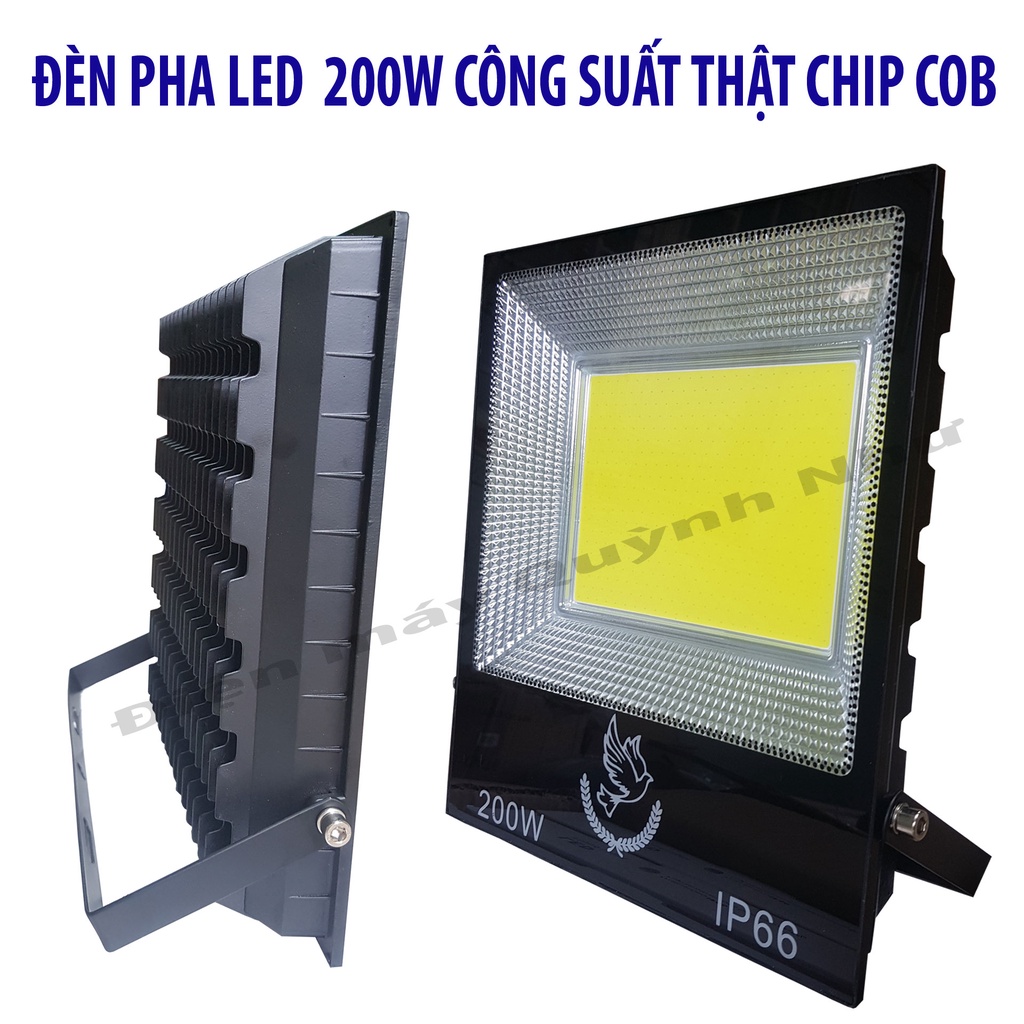 ĐÈN PHA LED 200W COB SIÊU BỀN, TIẾT KIỆM ĐIỆN