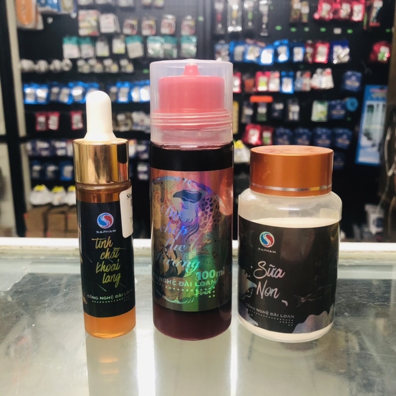 COMBO Câu Chép Thần Thánh Lục Hương - Sữa Non - Mật Khoai