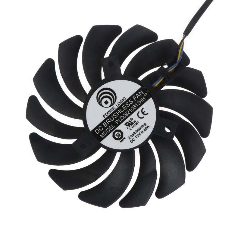 2 Quạt Đồ Họa Chơi Game 87mm PLD09210S12HH 4Pin Cho MSI RTX 2060 2060S Z / X