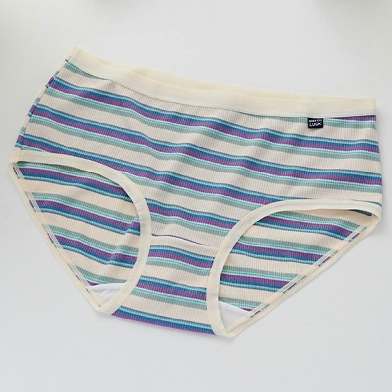 QUẦN LÓT COTTON KẺ CAO CẤP 688