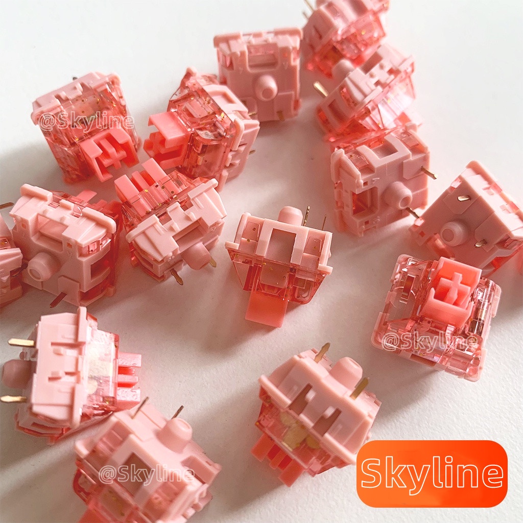 Bộ 10 / 30 Công Tắc Lò Xo Tuyến Tính 53g Chuyên Dụng Cho Bàn Phím Cơ / Chơi Game