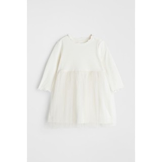 Váy ren cotton bé gái HM Auth