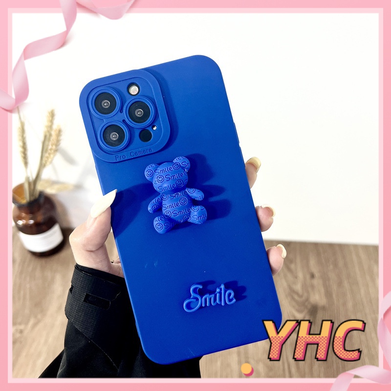 ốp iphone Hình Gấu 3D tương thích iPhone 6s 6splus 7 7plus 8 8plus X XS XSMAX 11 12 Pro Max Plus Promax-033