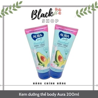 Kem body bơ Aura 200ml Chính Hãng Nga