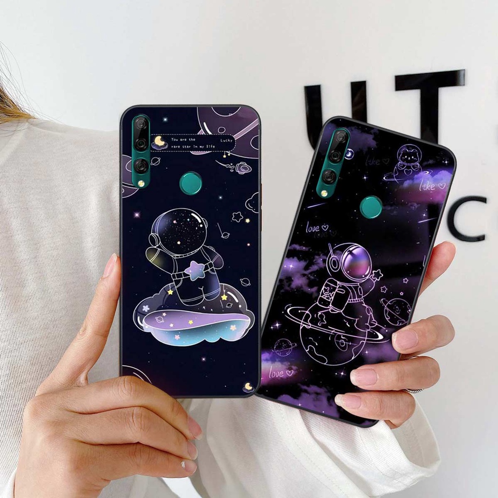 Ốp lưng Huawei Y9 2019 / Y9 Prime 2019 phi hành gia siêu dễ thương, ốp điện thoại rẻ bền đẹp