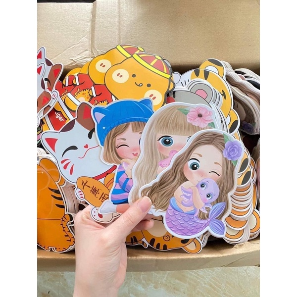 Set 100 lì xì chibi