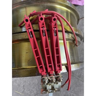 Chổi tiếp điện 3P-60A màu đỏ